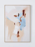 John Lewis Dune Abstract Framed Canvas Print Multi