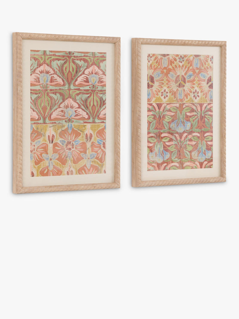 John Lewis floral print set of two 40x30cm, UK version