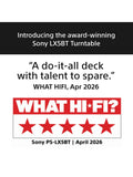 Sony PS-LX5BT Bluetooth turntable black, imported from the UK