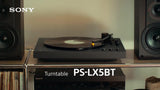 Sony PS-LX5BT Bluetooth turntable black, imported from the UK