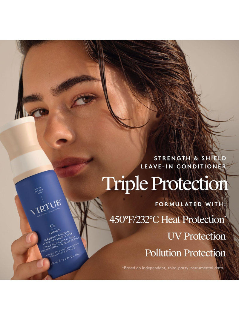 Virtue Strength & Shield leave-in conditioner 150ml (British brand)