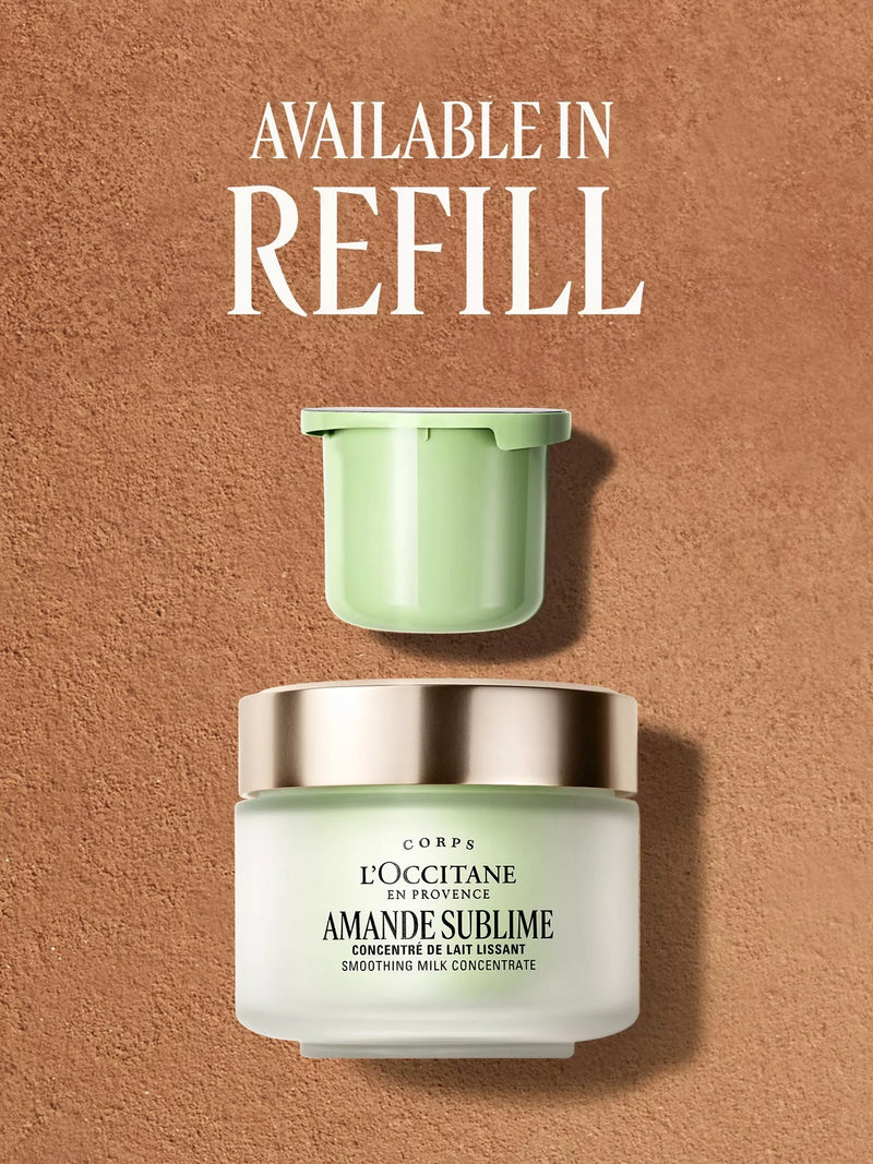 L'OCCITANE body cream almond milk concentrate 200ml - British product