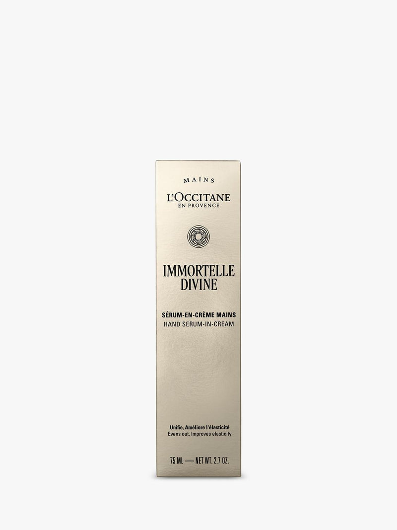 L'OCCITANE Immortelle Divine hand serum 75ml, UK version