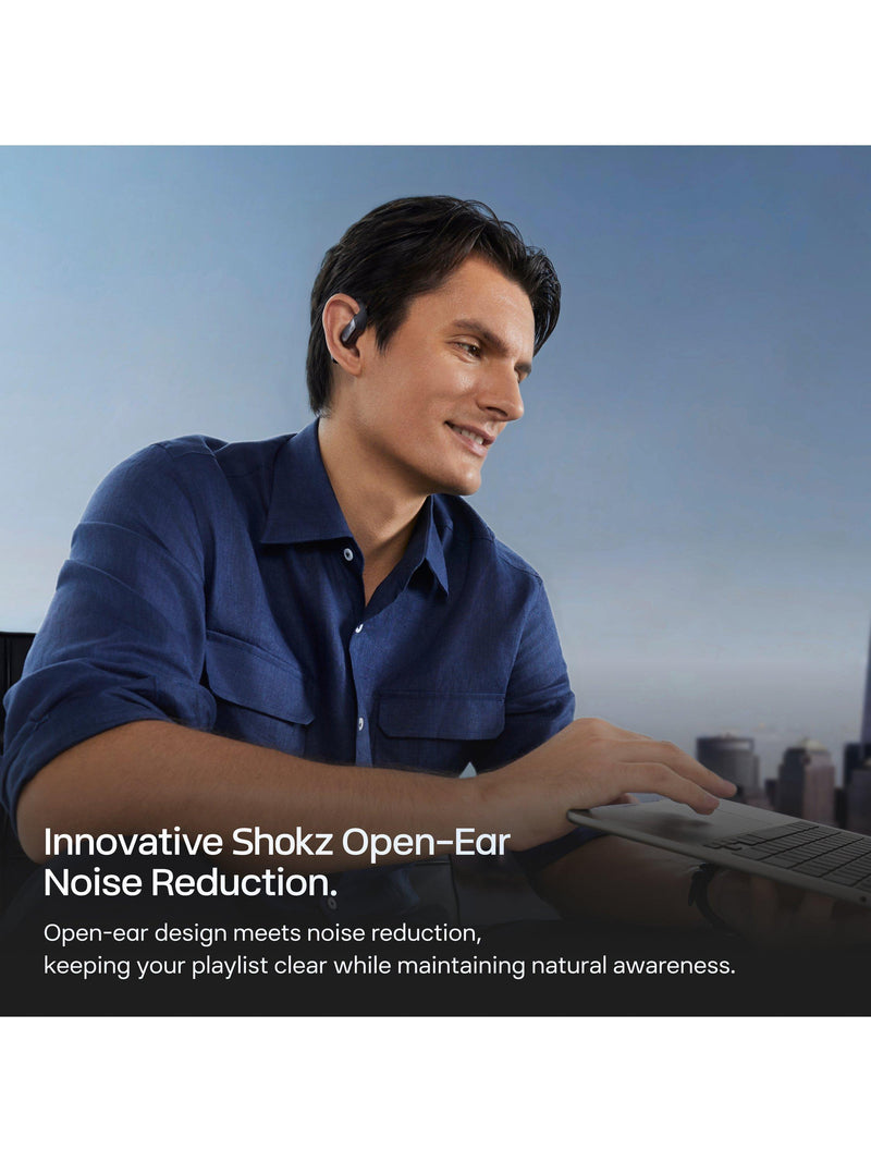 Shokz OpenFit Pro open-ear true wireless headphones - British product