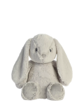 Aurora World grey rabbit soft toy 12.5in, imported from the UK