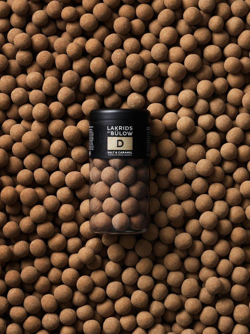 LAKRIDS BY BÜLOW liquorice Salt & Caramel 270g, imported from the UK