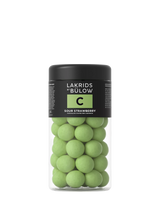 John Lewis LAKRIDS BY BÜLOW Sour Strawberry Chocolate Coated Liquorice, 270g- Buy online at McGrocer