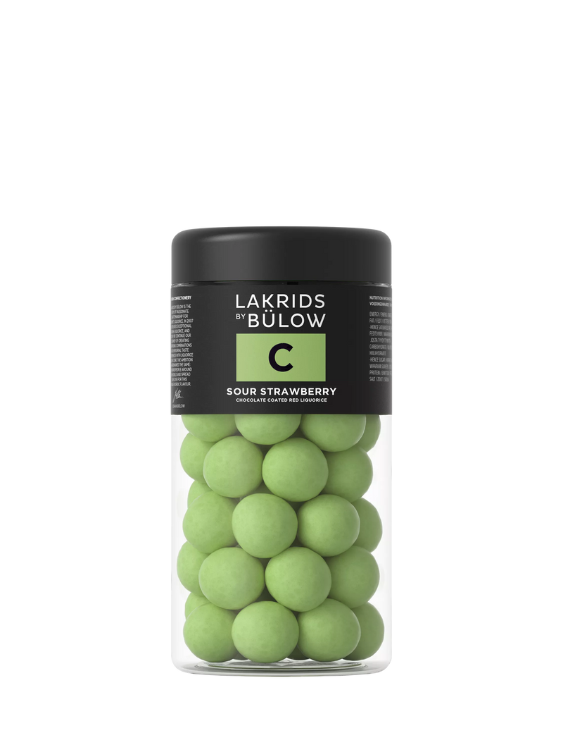 LAKRIDS BY BÜLOW sour strawberry liquorice 270g, UK version