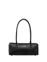 John Lewis MM6 Maison Margiela Bauletto Leather Shoulder Bag, Black- Buy online at McGrocer