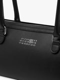 MM6 Maison Margiela Bauletto leather shoulder bag black (British brand)