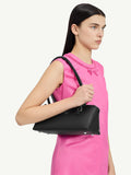 MM6 Maison Margiela Bauletto leather shoulder bag black (British brand)
