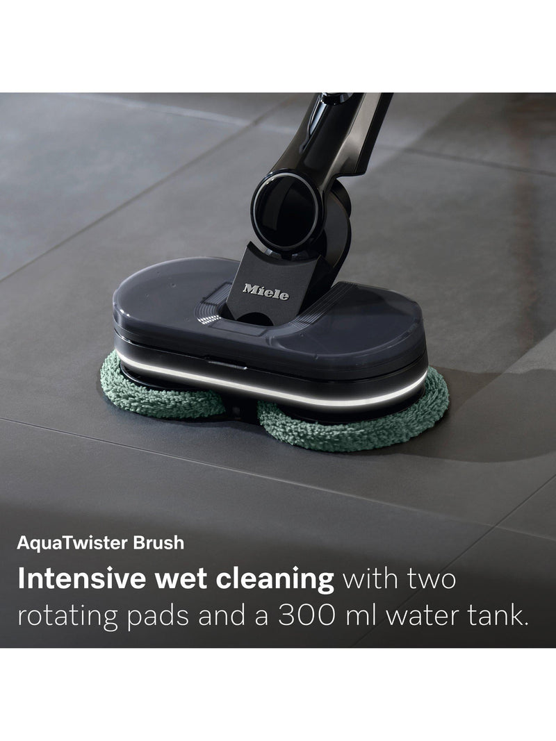 Miele Triflex HX3 AquaTwister cordless vacuum cleaner - British product