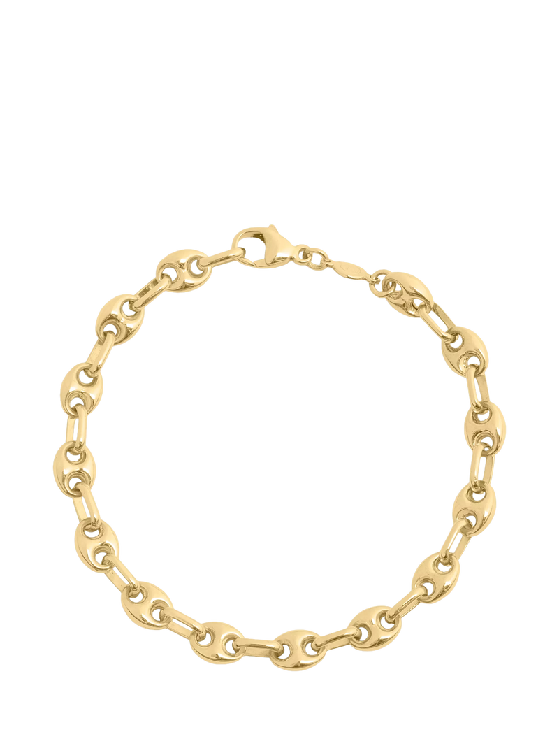 LARNAUTI Marina chain bracelet gold (British brand)