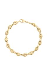 John Lewis LARNAUTI Marina Chain Bracelet Gold 185mm- Buy online at McGrocer
