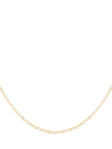 John Lewis Astrid & Miyu Gleam Tennis Chain Necklace Yellow Gold 40 cm- Buy online at McGrocer