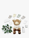 Babyblooms personalised Highland Cow welcome baby hamper, UK version