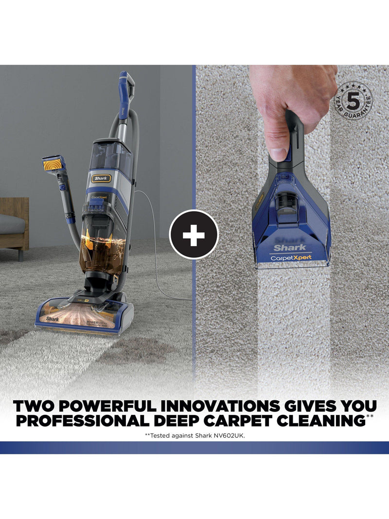 Shark EX250UK CarpetXpert HairPro Pet Carpet Cleaner, UK version