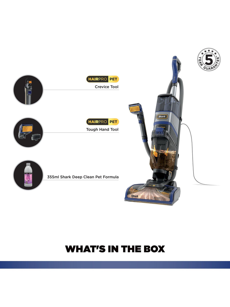 Shark EX250UK CarpetXpert HairPro Pet Carpet Cleaner, UK version