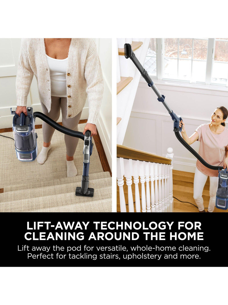 Shark Detect XL vacuum cleaner Deep Navy/Silver, imported from the UK
