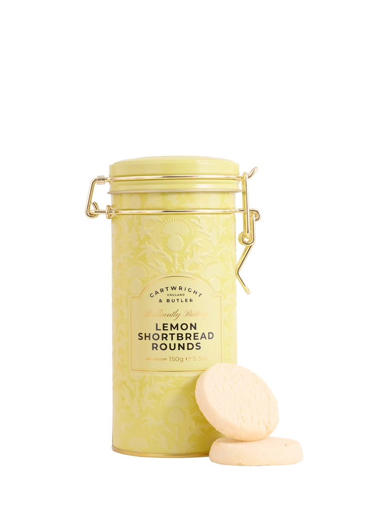 Cartwright & Butler Lemon Shortbread Rounds 150g - British product
