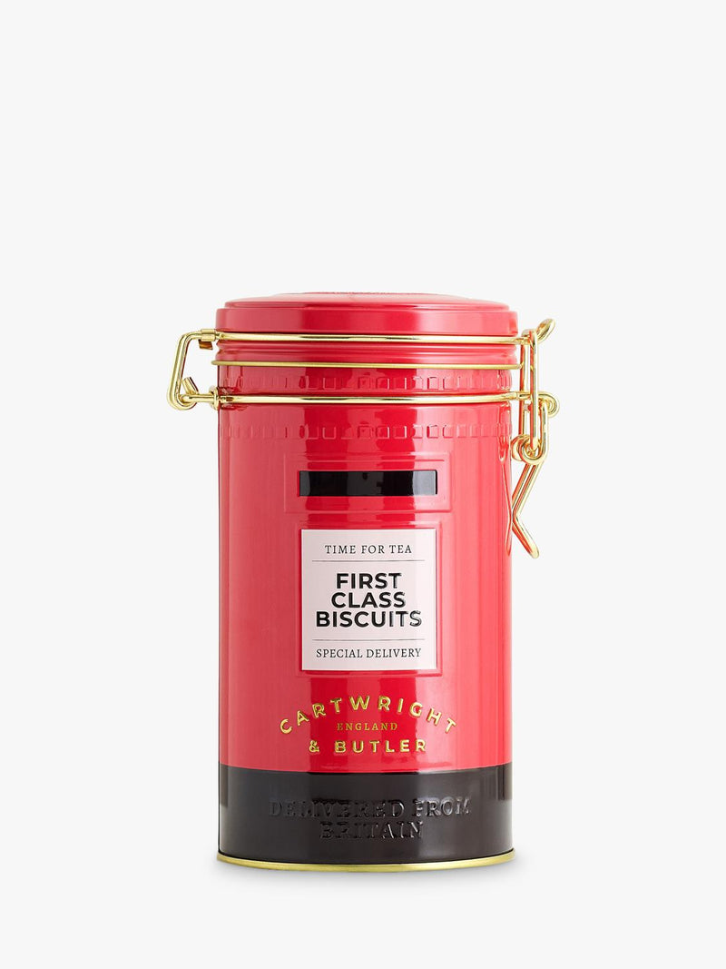 Cartwright & Butler salted caramel biscuit tin 200g, imported from the UK
