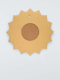 John Lewis sunburst convex wall mirror gold 68cm, imported from the UK