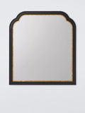 John Lewis overmantel wall mirror clipped corner 95x105cm, UK version