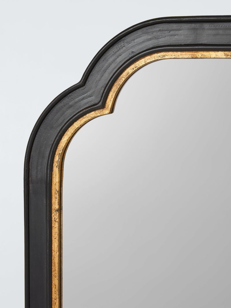 John Lewis overmantel wall mirror clipped corner 95x105cm, UK version