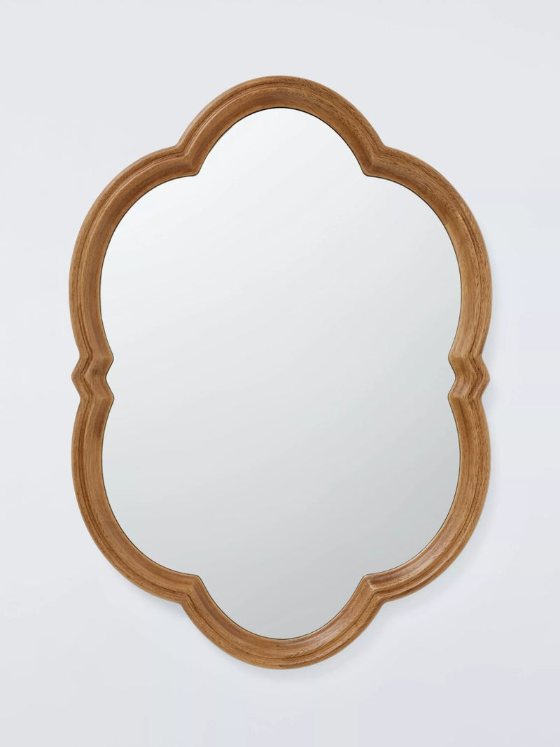 John Lewis Wiggle Heritage Georgian wall mirror walnut 70x50cm, UK version