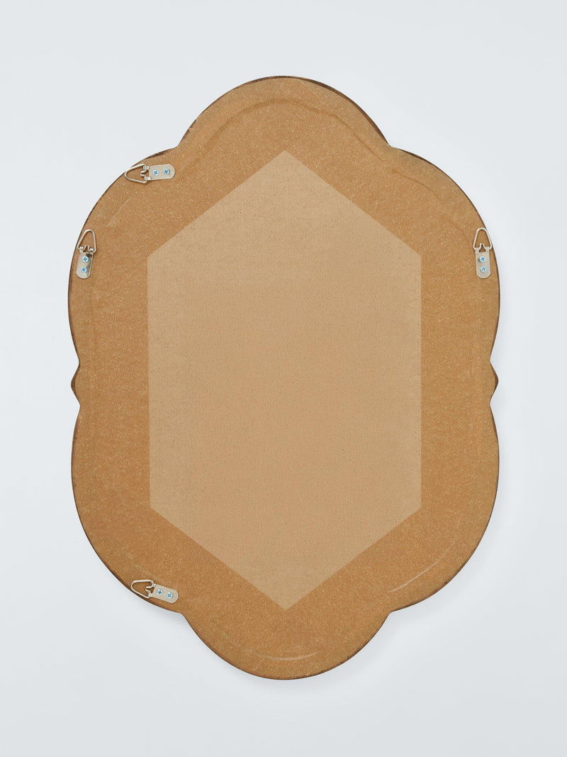 John Lewis Wiggle Heritage Georgian wall mirror walnut 70x50cm, UK version