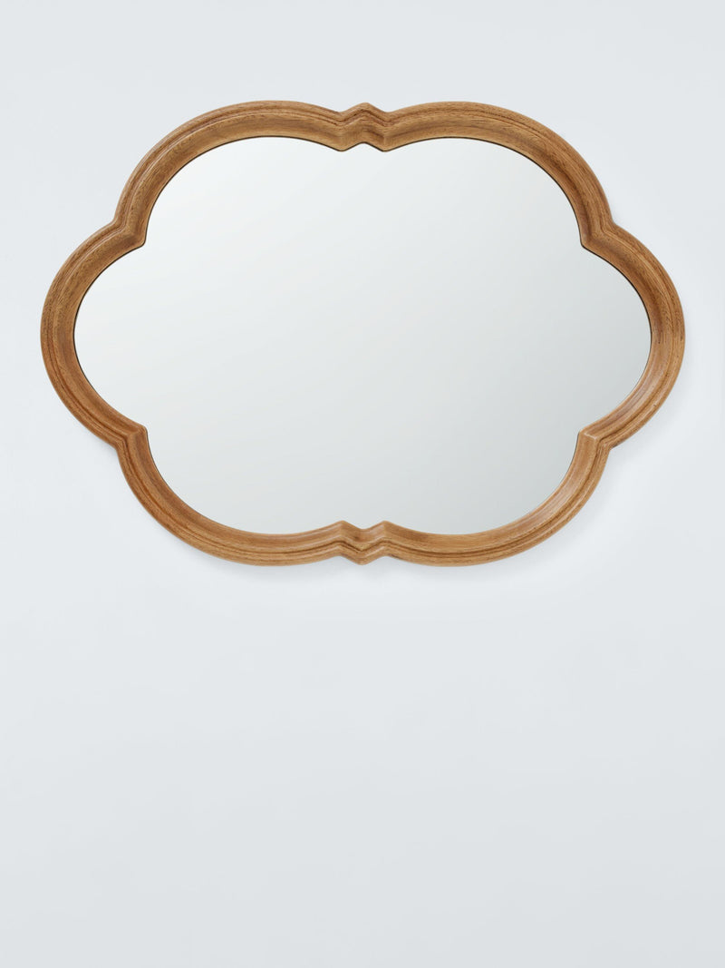 John Lewis Wiggle Heritage Georgian wall mirror walnut 70x50cm, UK version