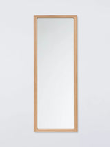 John Lewis John Lewis Scandi Wood Frame Full-Length Wall Mirror, 160 x 60cm, Oak- Buy online at McGrocer