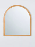 John Lewis overmantel wall mirror natural oak 105x95cm - British product