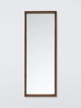 John Lewis John Lewis Step Wood Frame Full-Length Wall Mirror, Walnut, 160 x 60cm- Buy online at McGrocer