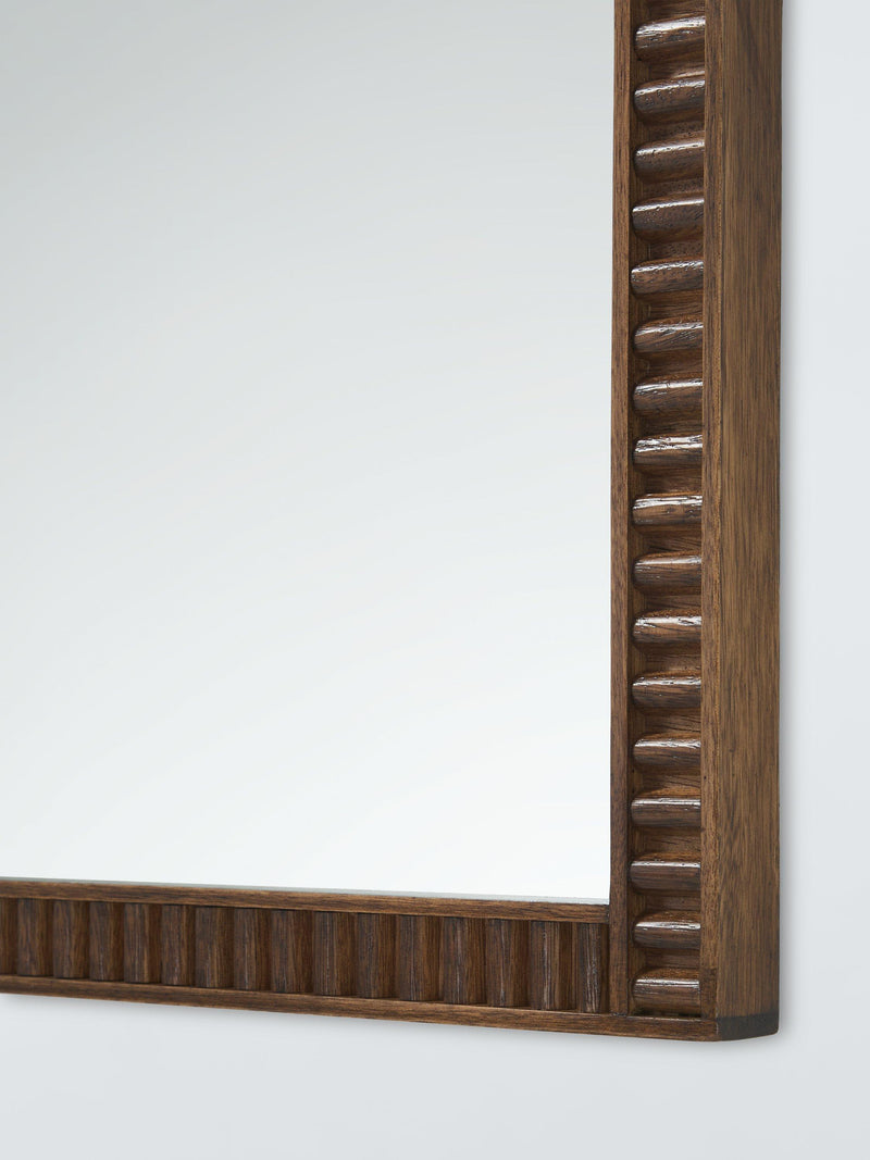 John Lewis full-length wall mirror walnut 160x60cm (British brand)
