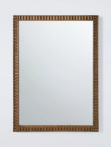 John Lewis John Lewis Step Wood Frame Rectangular Wall Mirror, 70 x 50cm, Walnut- Buy online at McGrocer