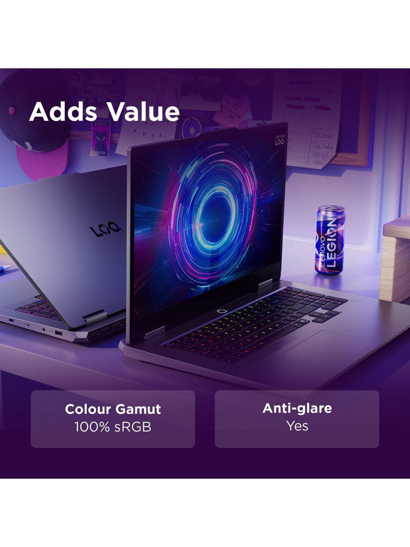 Lenovo LOQ gaming laptop 17.3 inch, UK version