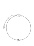 Monica Vinader initial Z silver chain bracelet, imported from the UK