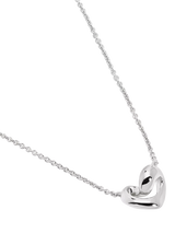 John Lewis Monica Vinader Infinity Heart Pendant Necklace Silver- Buy online at McGrocer
