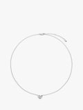 Monica Vinader Infinity Heart pendant necklace silver - British product