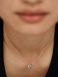 Monica Vinader Infinity Heart pendant necklace silver - British product