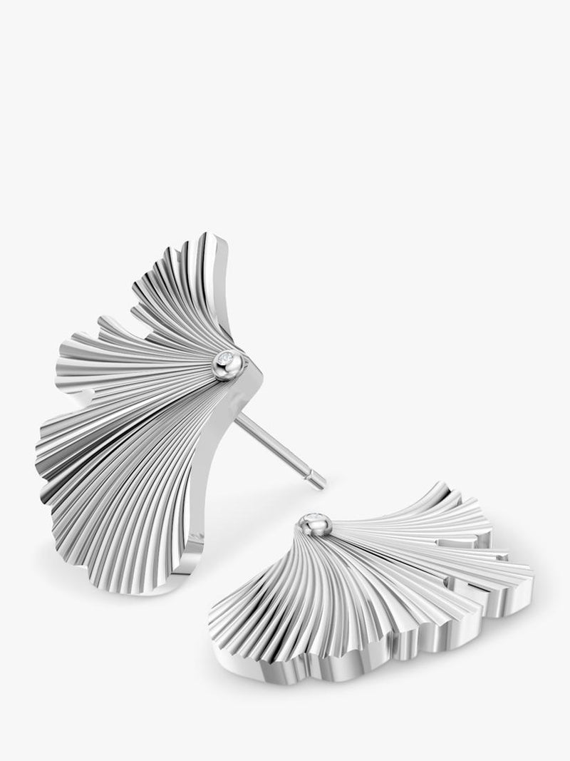 DPT Antwerp diamond fan stud earrings, imported from the UK