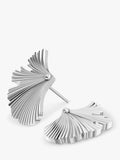 DPT Antwerp diamond fan stud earrings, imported from the UK