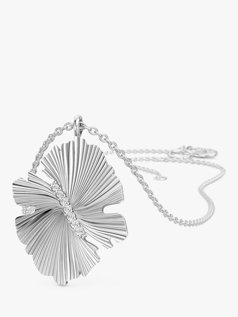 DPT Antwerp diamond fan pendant necklace, UK version