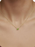 DPT Antwerp peridot diamond pendant necklace, UK version