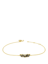John Lewis DPT Antwerp Quartz and Diamond Chain Bracelet Yellow Gold Plated- Buy online at McGrocer
