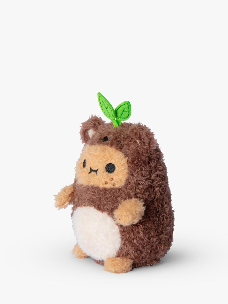 Noodoll Brownie Bear Ricespud soft toy (British brand)