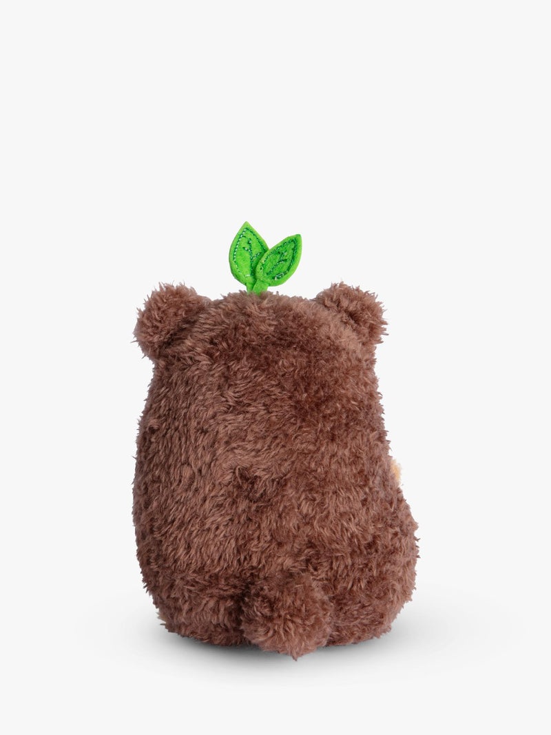 Noodoll Brownie Bear Ricespud soft toy (British brand)