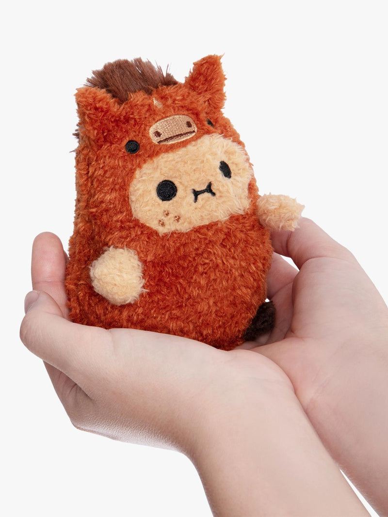 Noodoll Horsey Ricespud soft toy 13cm, imported from the UK