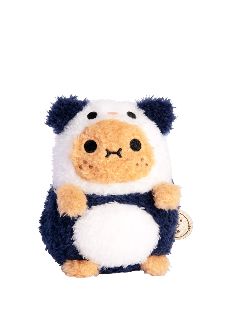 Noodoll Panda Ricespud plushie in panda costume - British product